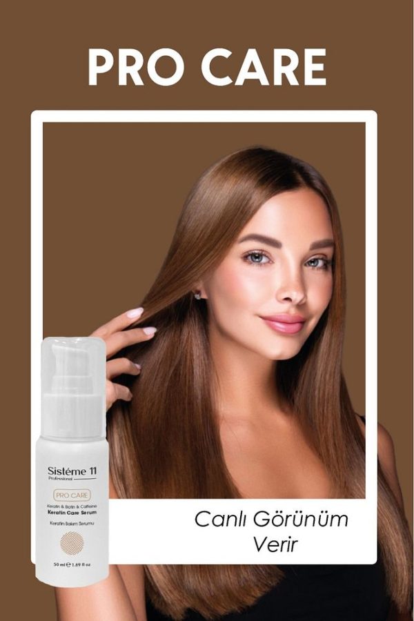 Keratin Bakım Saç Serumu 50 ML - Görsel 3